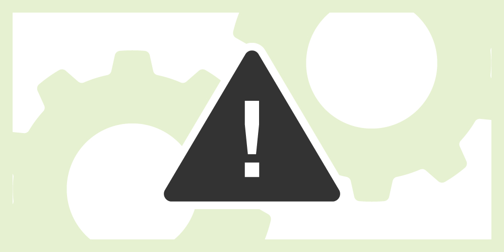 Ausrufezeichen Ausrufezeichen auf schwarzem Schild