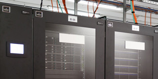 Lido-Rechner Schrankzeile mit LIDO-Rechnern