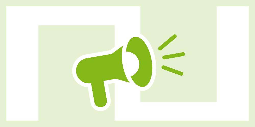 Megaphone Green megaphone
