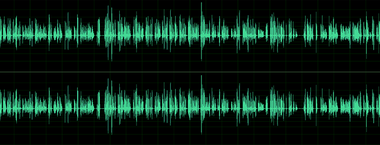 Audiowelle Zwei Audiowellen